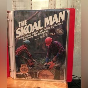 1988 Skoal bandits tobacco advertising